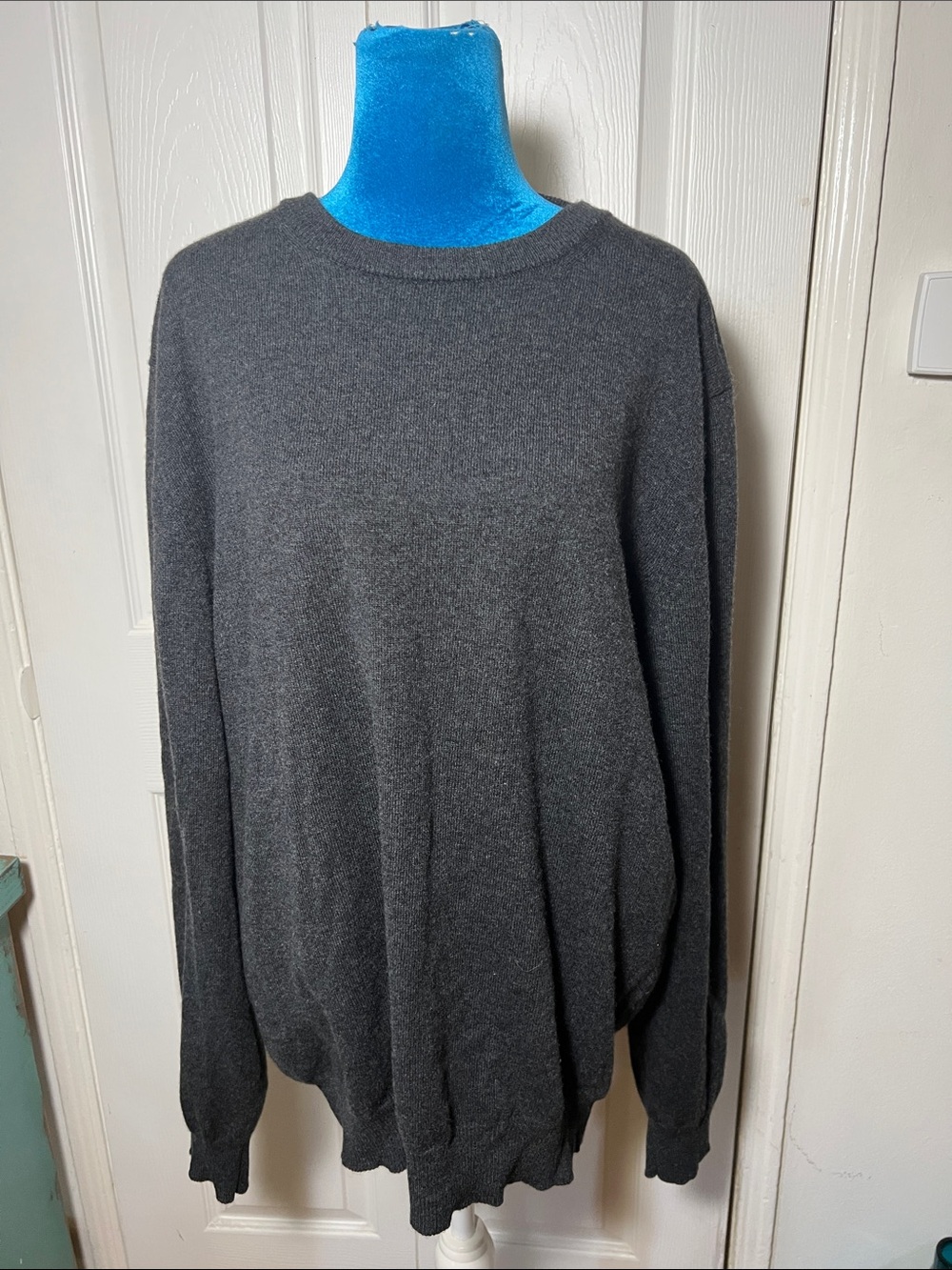 Luca Faloni Italy Cashmere Sweater XXL Gray